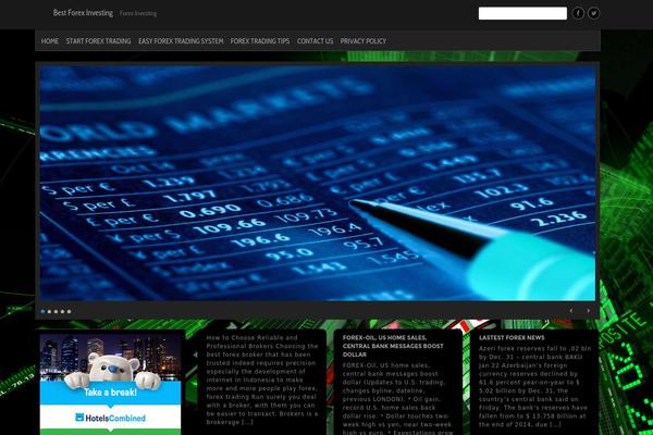 Newp theme site design template sample