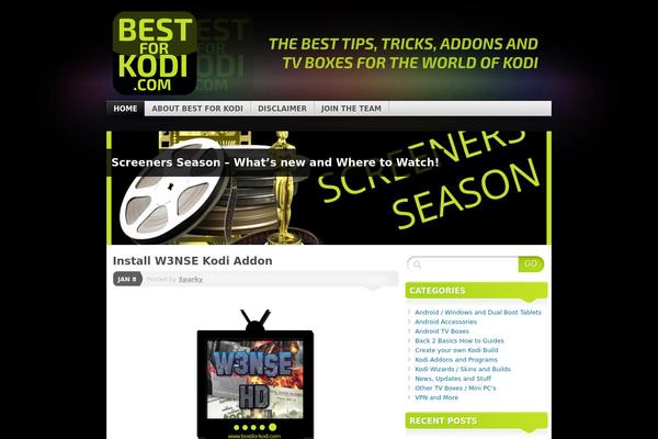 Zeen theme site design template sample