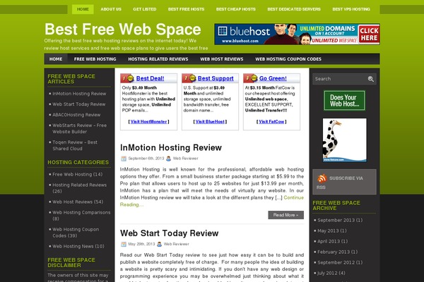 Studeno theme site design template sample