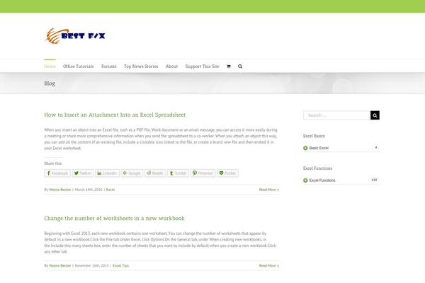 Avada theme site design template sample