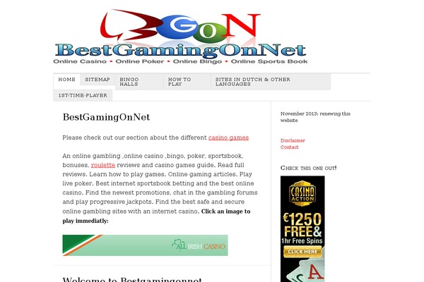 bestgamingonnet.com site used Thesis2.1.2