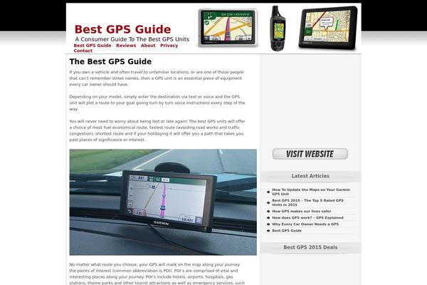GPSTheme theme websites examples