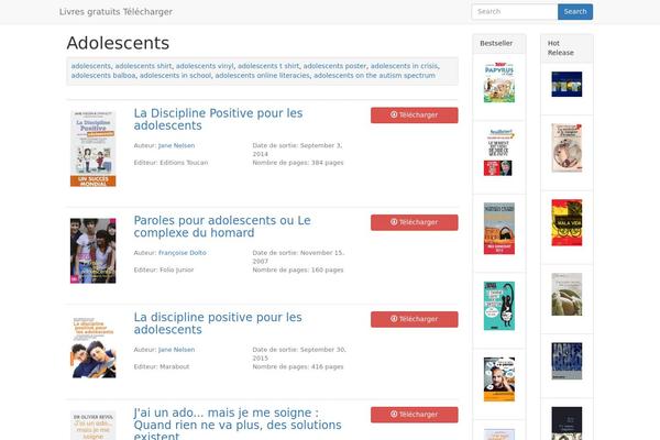 Agcpdf-azon3 theme site design template sample