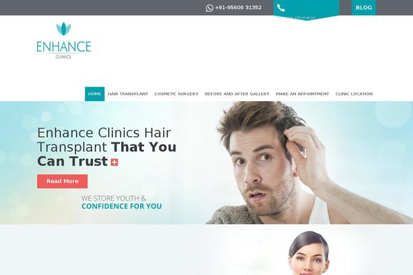 Medical-theme theme site design template sample