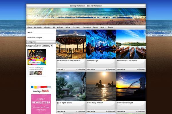 Exact theme site design template sample