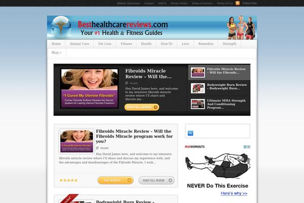 Proreview theme site design template sample