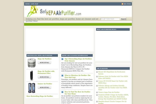 besthepaairpurifier.com site used Revolution-lifestyle-v2.0