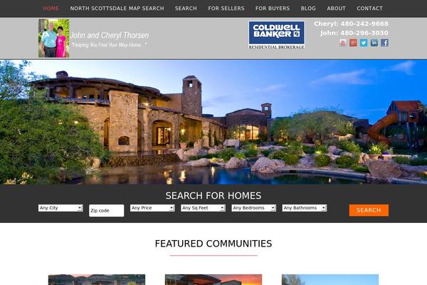 Summit theme site design template sample