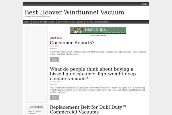 Magazine Basic theme site design template sample