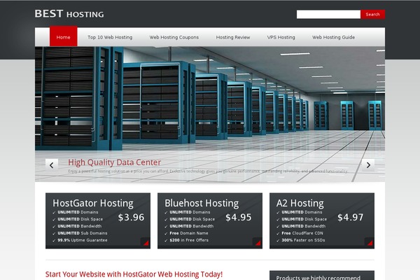 besthostingus.com site used QuickHost