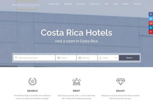 Wprentals theme site design template sample