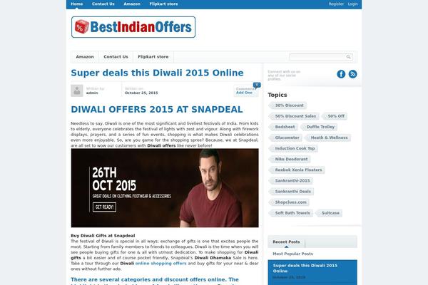 News Leak theme site design template sample