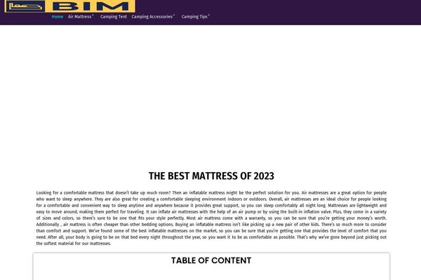 bestinflatablemattress.com site used Pressmart-child