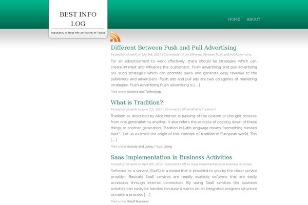 bestinfo-log.com site used Simple-green