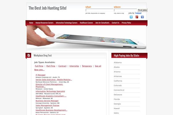 BlogoLife theme site design template sample