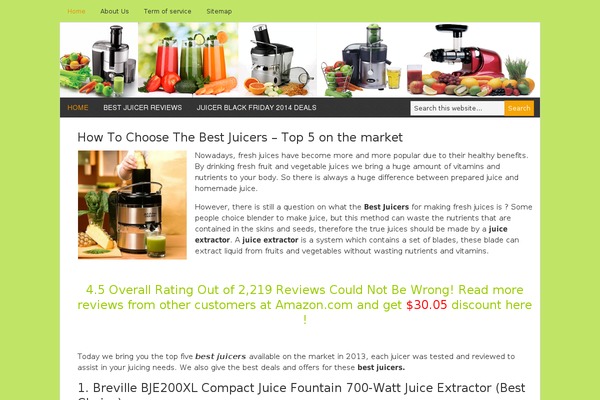 Site using Td-standard-pack plugin