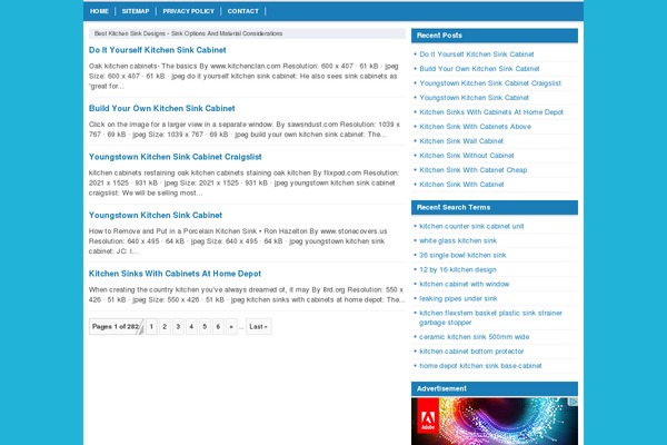 Nyeo theme site design template sample