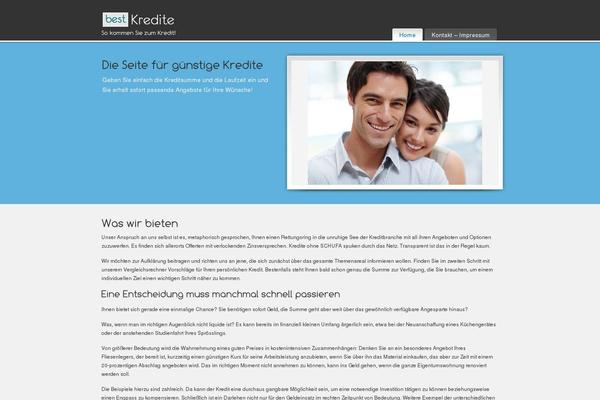 PureVISION theme site design template sample