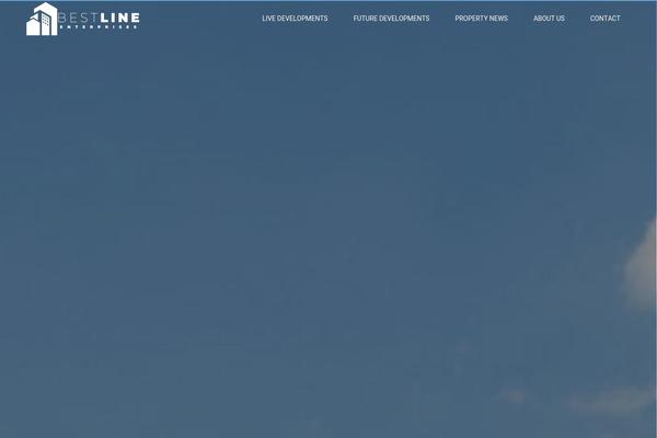 MyHome theme site design template sample