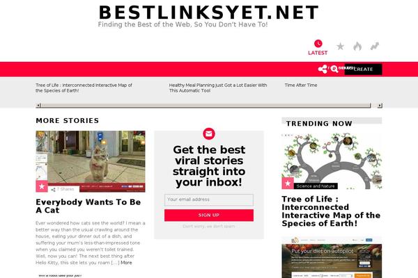 Bimber theme site design template sample