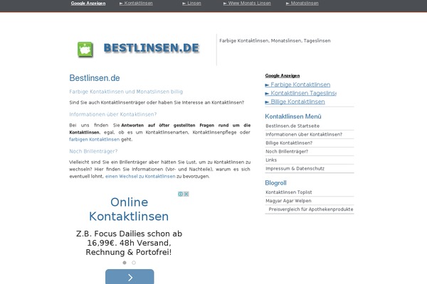 bestlinsen.de site used Simplicitybright Plus