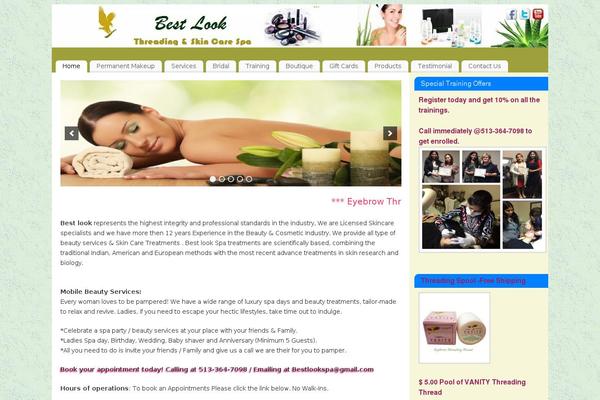 Site using Tiny Carousel Horizontal Slider plugin