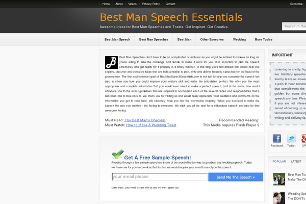 Bigfoot theme site design template sample