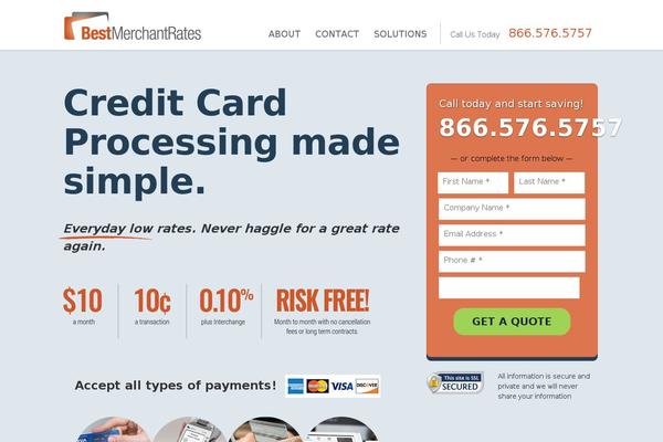 Starter theme site design template sample
