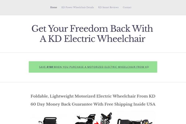 bestmotorizedwheelchair.com site used Builder-paige