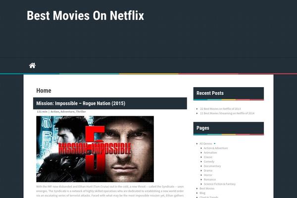 aReview theme site design template sample