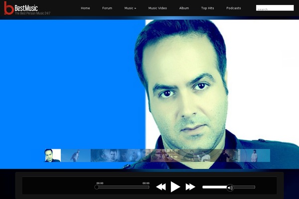 Acoustic theme site design template sample