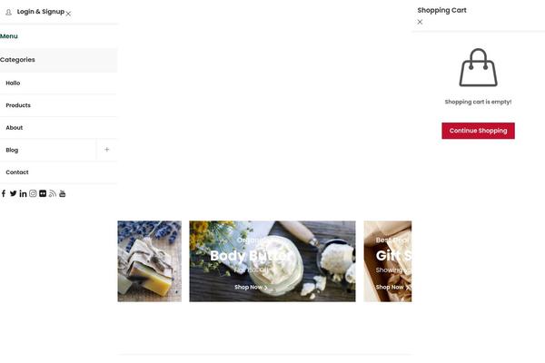PressMart theme site design template sample
