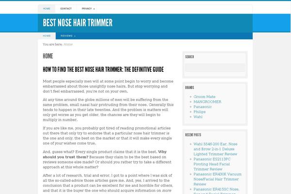 Live Wire theme site design template sample