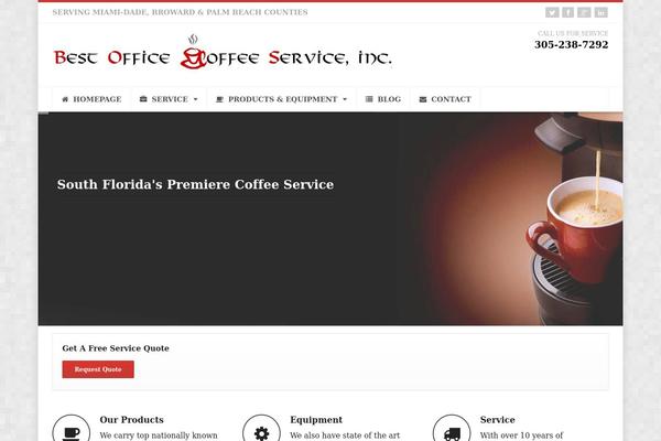 Lighthouse theme site design template sample