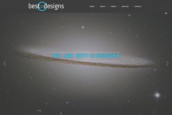 Ananke theme site design template sample