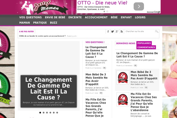 Max Mag theme site design template sample