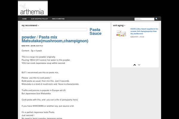 Twenty Sixteen theme site design template sample