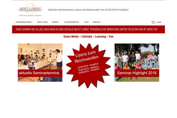 Adrenalin theme site design template sample