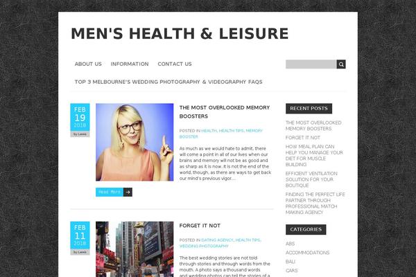 BoldR Lite theme site design template sample