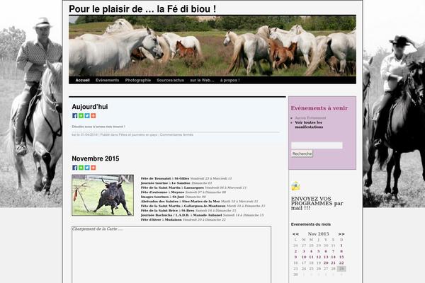 Site using Awesome Flickr Gallery plugin