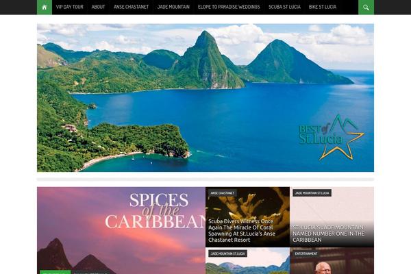 Nadia theme site design template sample