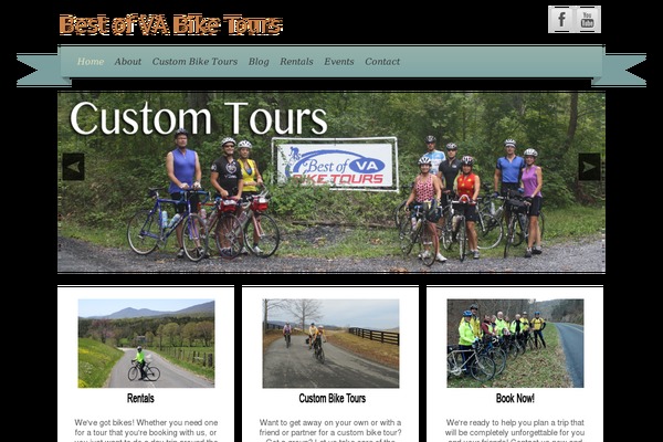 iRibbon theme site design template sample