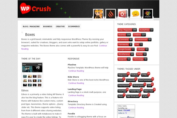 Style theme site design template sample