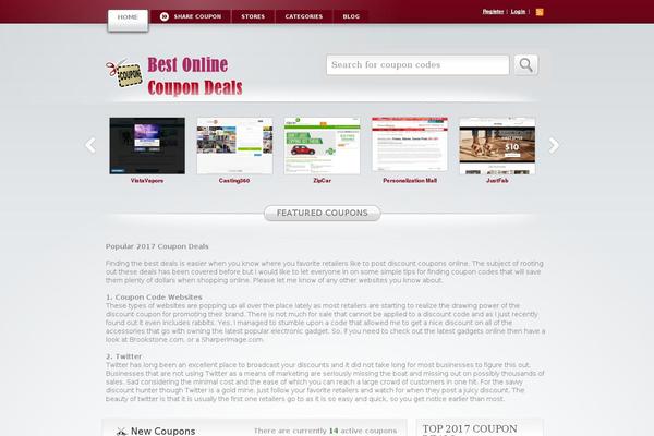 Clipper theme site design template sample