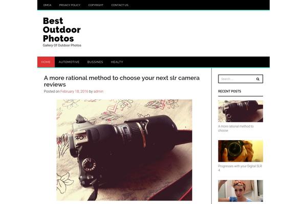 Ultimage theme site design template sample