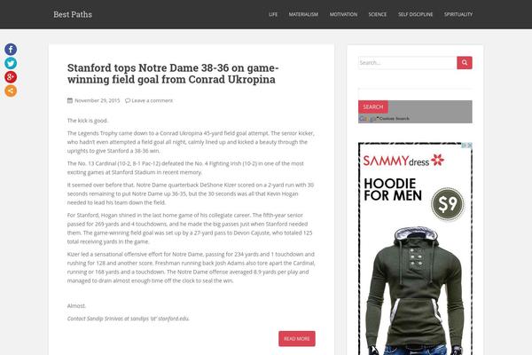 Sparkling theme site design template sample