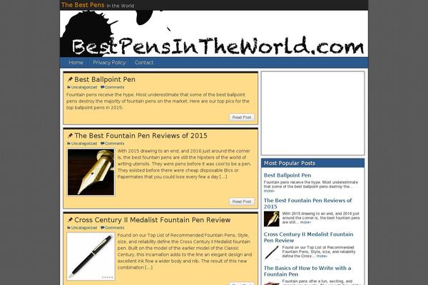 Frontier theme site design template sample