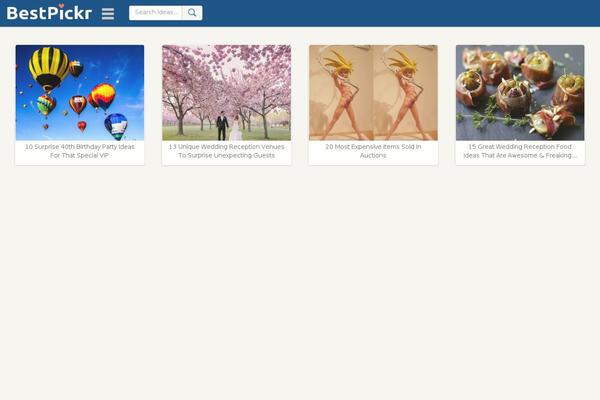 Site using Scroll Triggered Boxes plugin