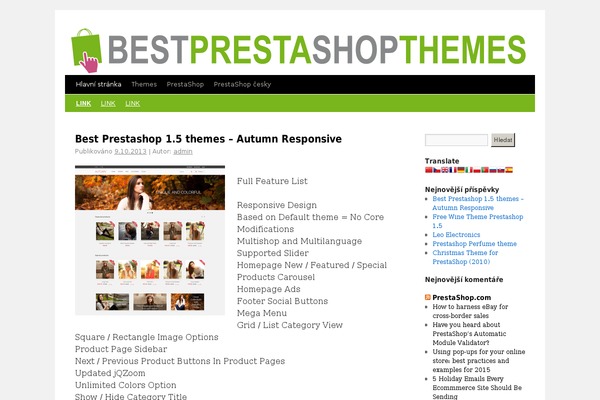 bestprestashopthemes.com site used Bpt