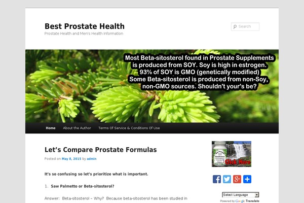 Site using AddToAny Share Buttons plugin